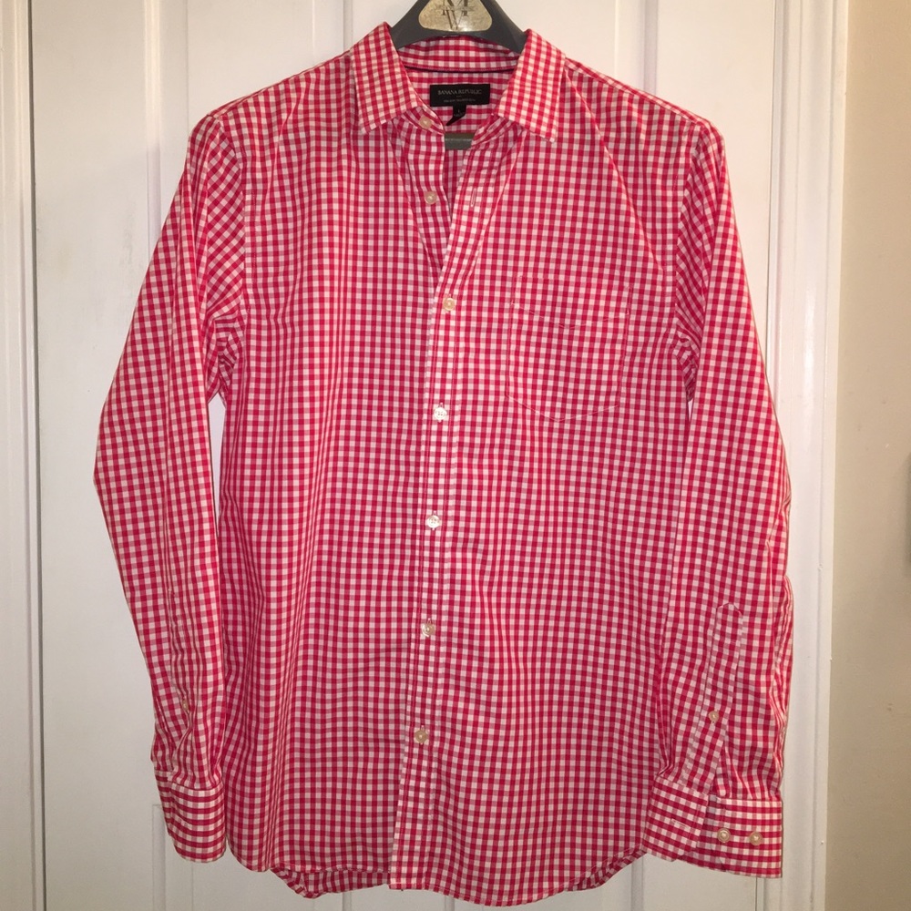 Banana Republic Men’s Non Iron Tailored Slim Shirt